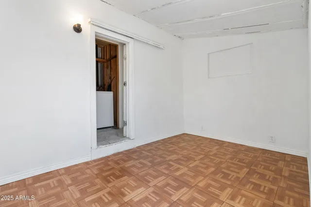 a room with furniture