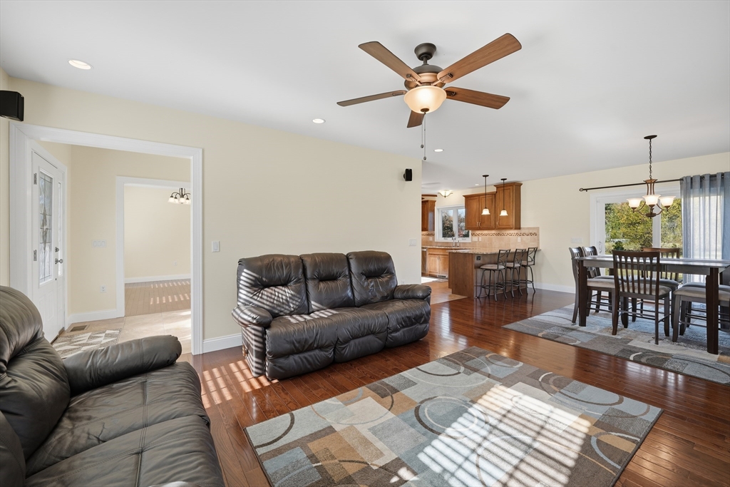 559 East State Street Granby, MA 01033 - Photo 10 of 41 a living room with furniture and a wooden floor