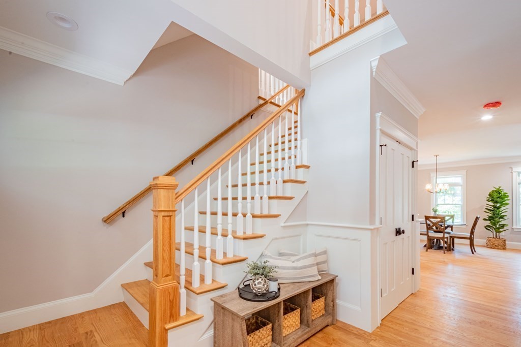 18 Pine Knoll Road Lexington, MA 02420 - Photo 2 of 42 a view of entryway and hall with wooden floor