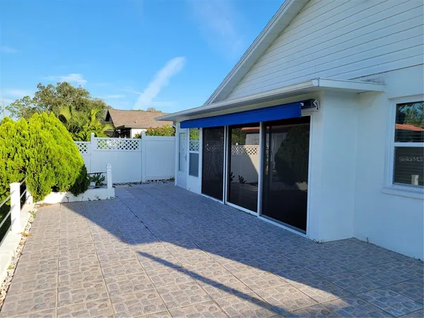 a house with a outdoor space