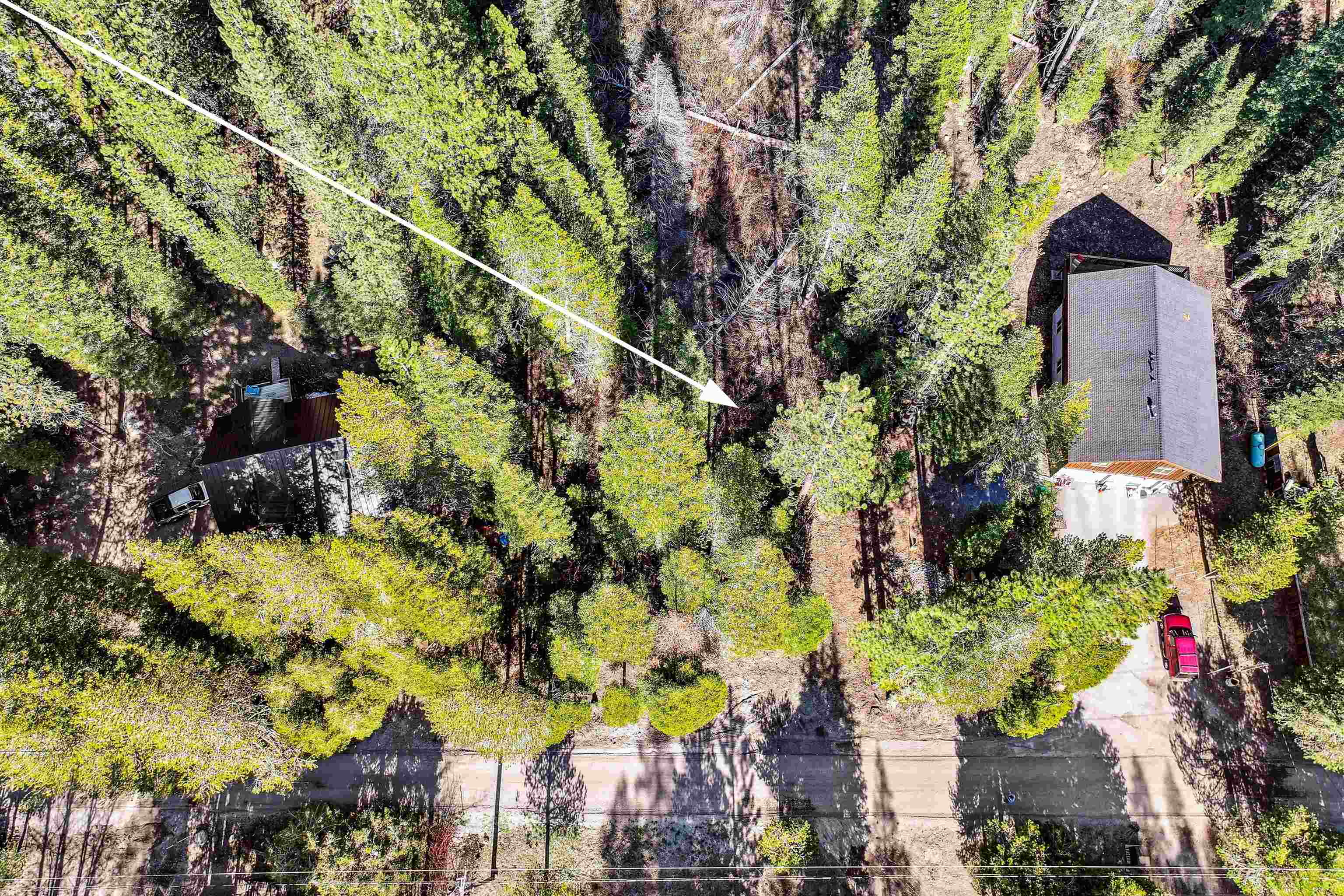 7898 River Road Truckee, CA 96161 - Photo 4 of 20 an aerial view of a house with a yard