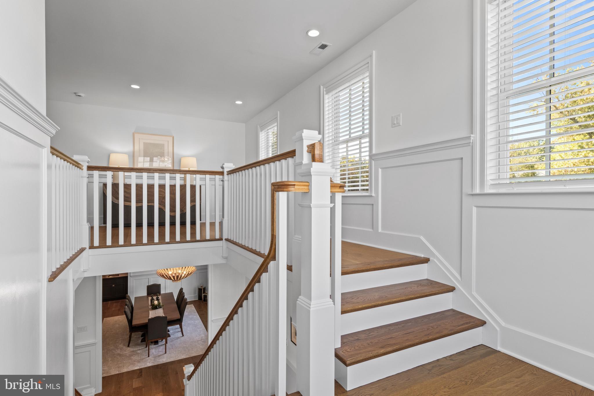 1052 Prescott Road Berwyn, PA 19312 - Photo 38 of 65 a view of entryway and hall with wooden floor