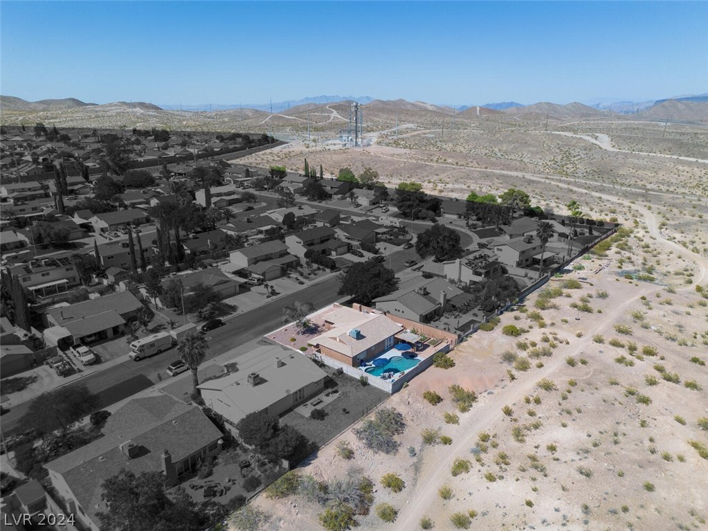 1452 Bronco Road Boulder City, NV 89005 - Photo 35 of 37 BLM land backs up to home.