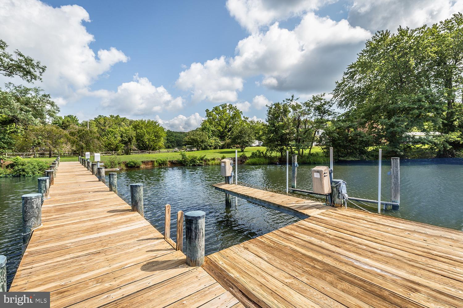 1313 Mayo Road Edgewater, MD 21037 - Photo 5 of 42 Pier with Electric Lift for Boats and Jet Skis