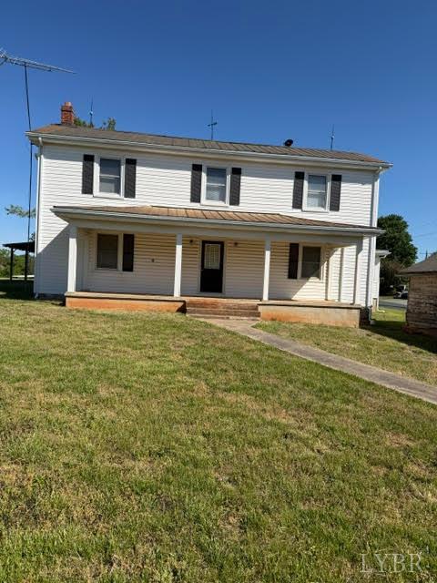 439 Midgett Farm Road Concord, VA 24538 - Photo 2 of 27 a front view of a house with garden