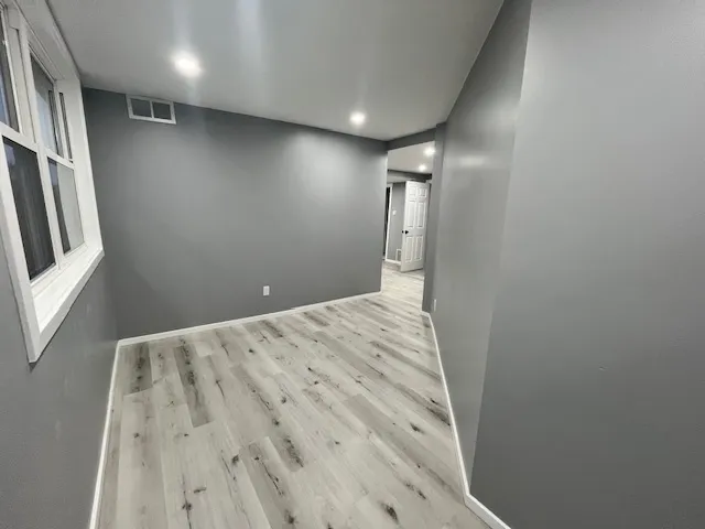 a view of empty room