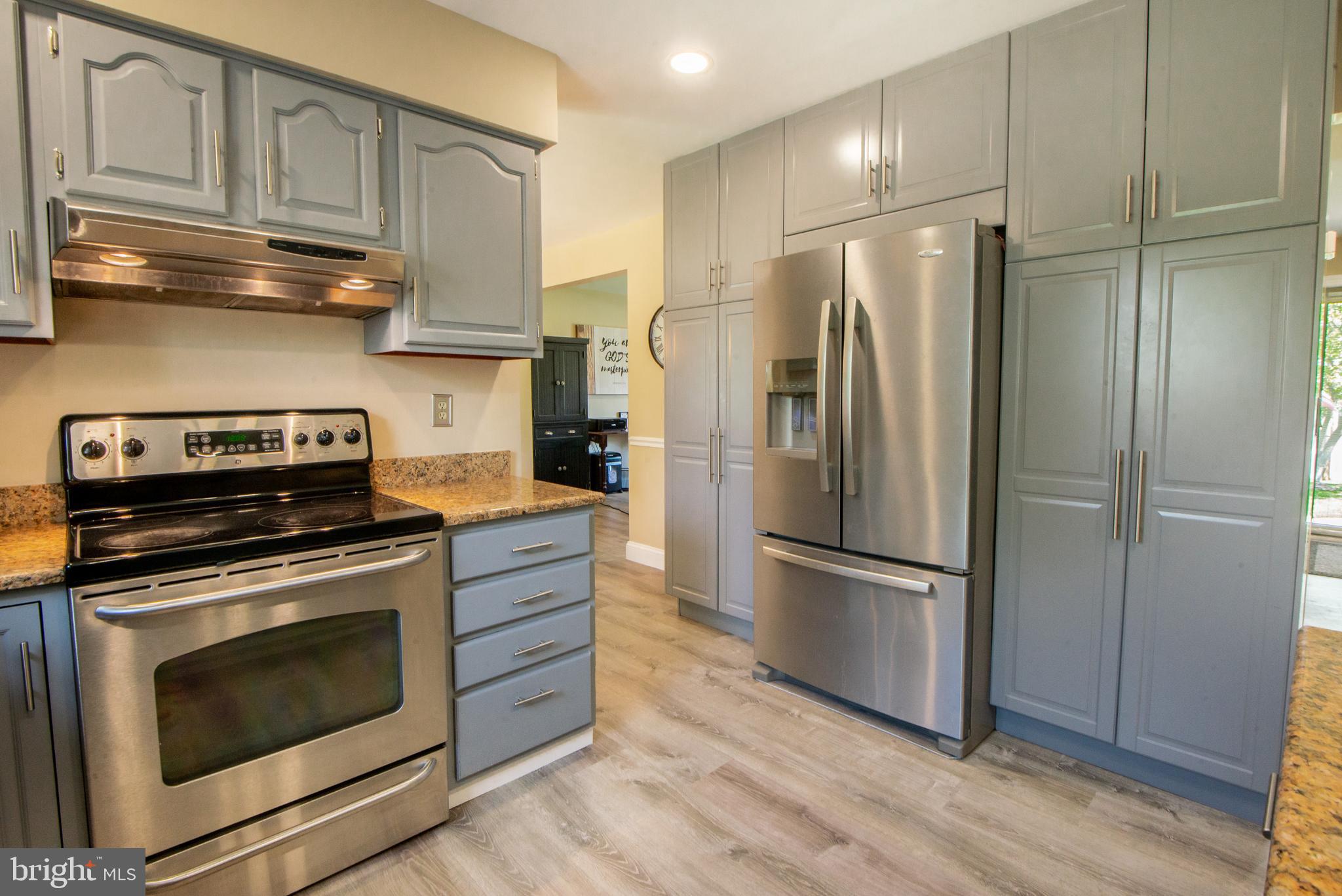 Abundant cabinet space