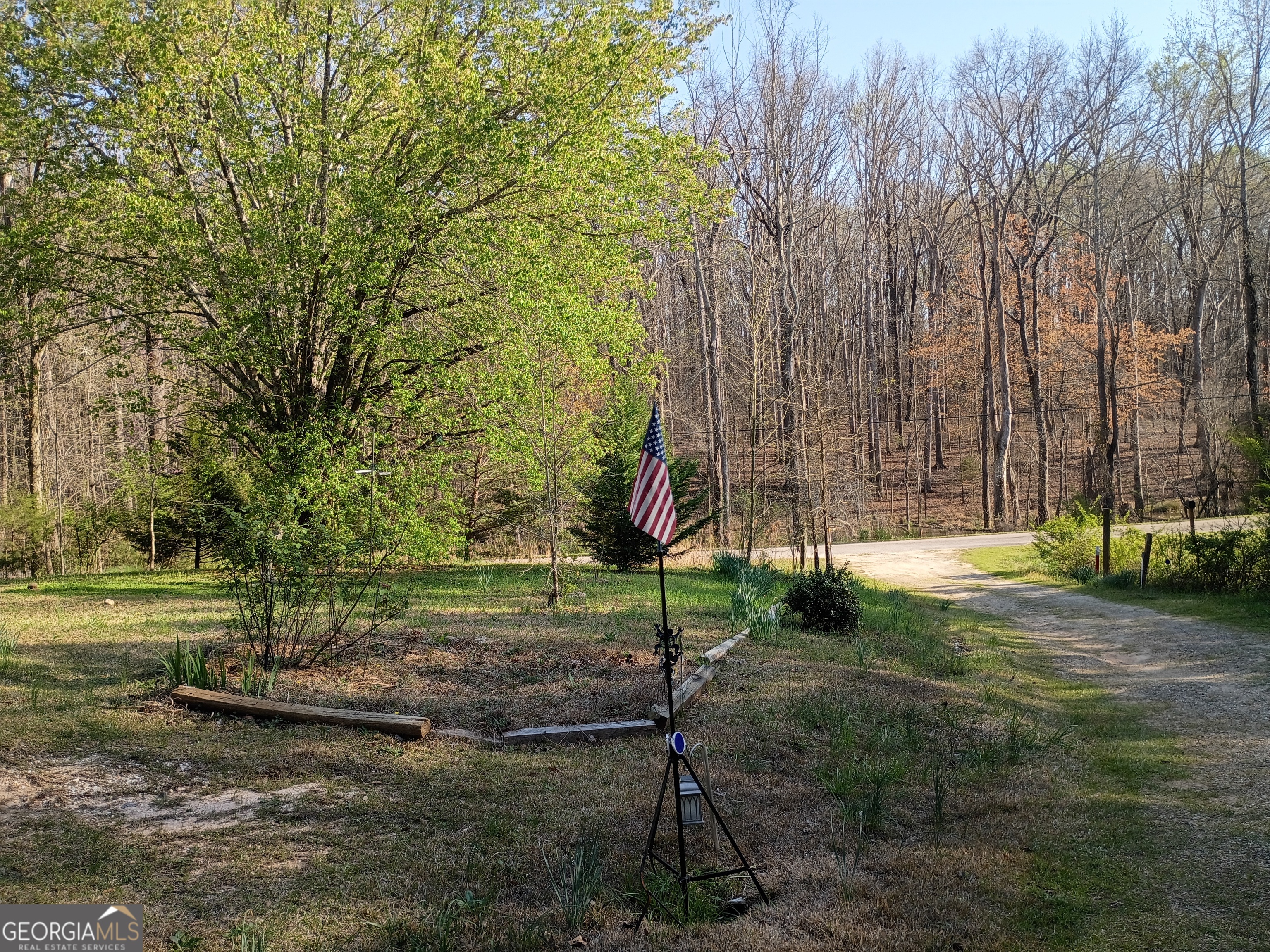 1413 Whiting Road Lavonia, GA 30553 - Photo 10 of 74 Established driveway access leading into a private, wooded setting.