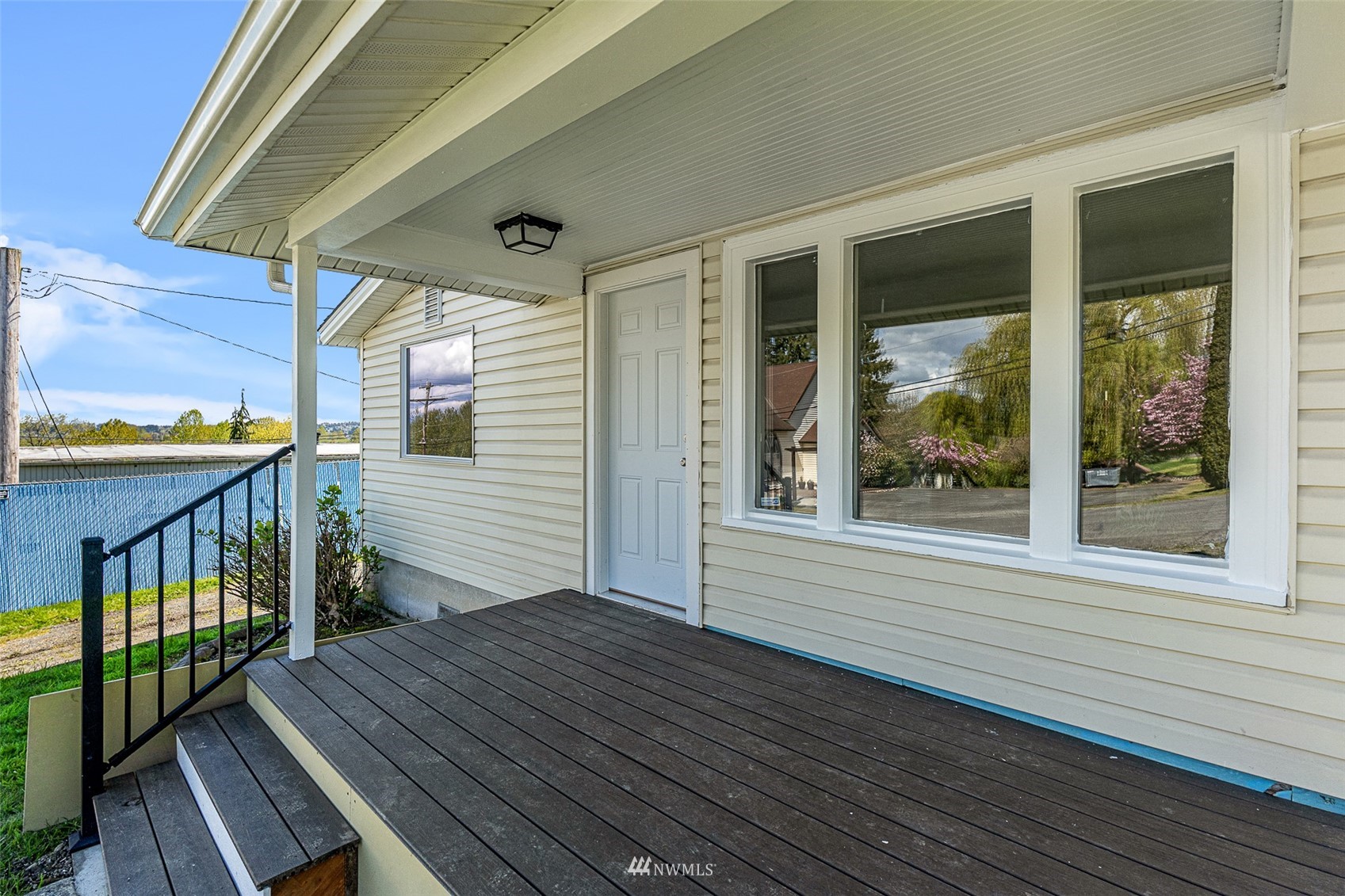2228 Main Street Everett, WA 98203 - Photo 1 of 29 a view of a balcony with wooden floor