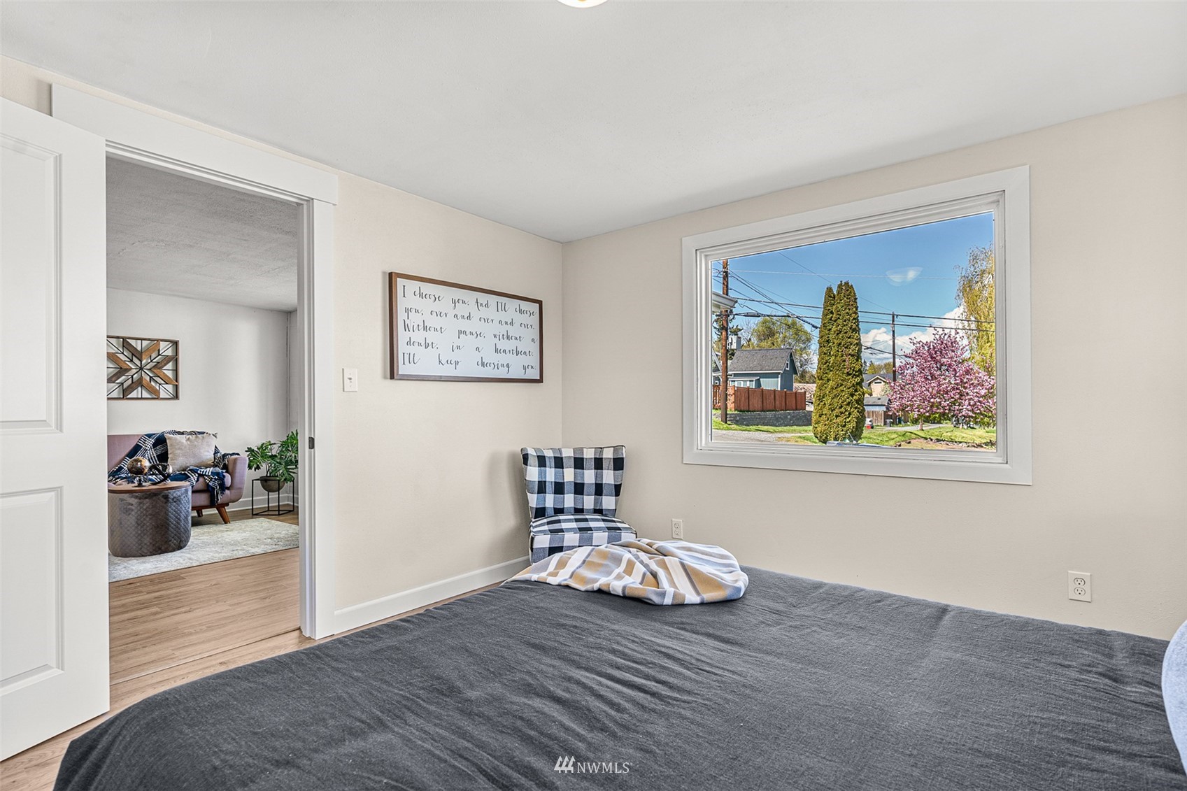 2228 Main Street Everett, WA 98203 - Photo 18 of 29 a view of a livingroom with wooden floor and a couch