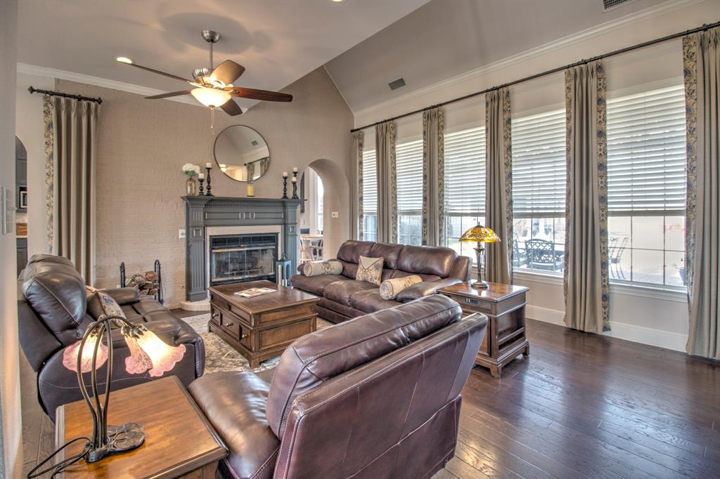 4275 Old Thomas Road Aubrey, TX 76227 - Photo 8 of 31 Enjoy chilly nights by the wood burning fire place.