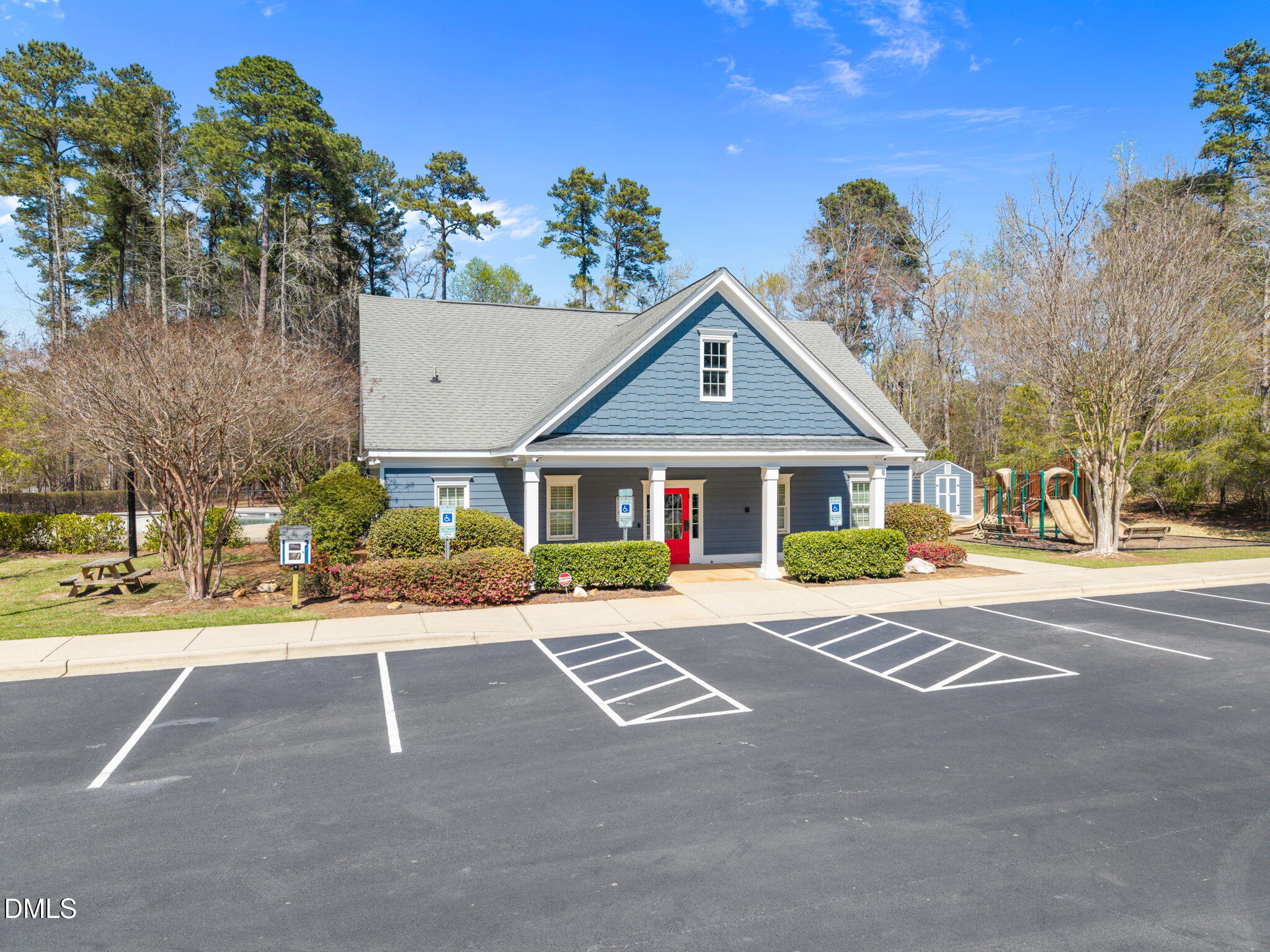 4603 Brighton Ridge Drive Apex, NC 27539 - Photo 65 of 69 a front view of a house with a yard