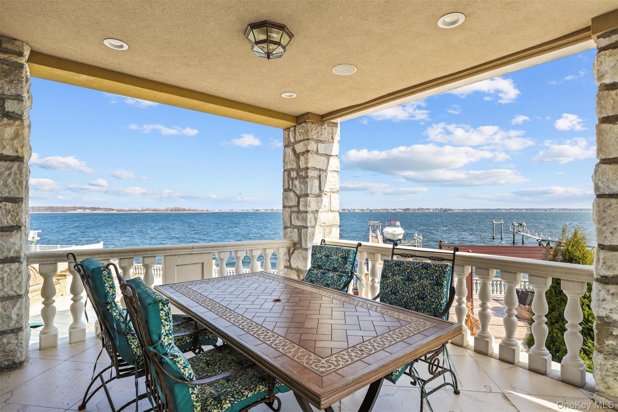 3407 Country Club Road Bronx, NY 10465 - Photo 18 of 34 View of patio with a water view
