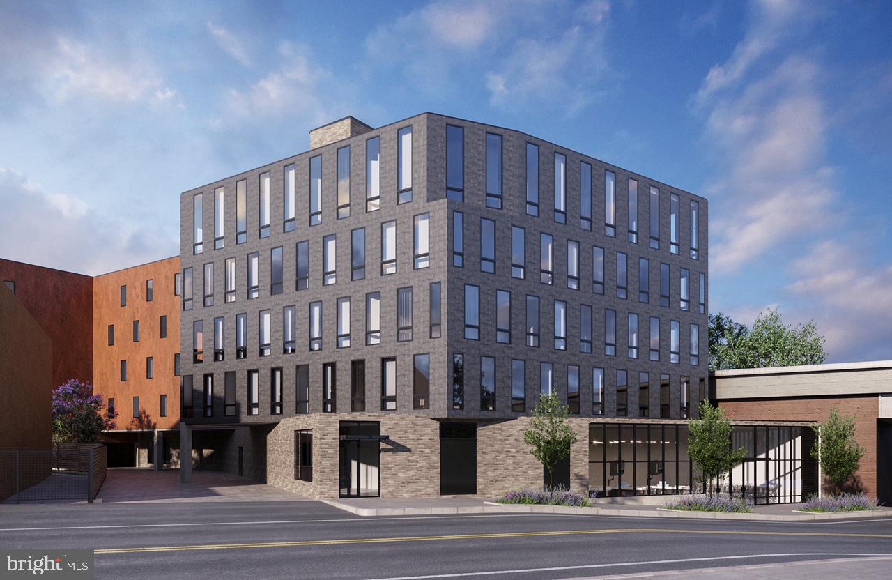 a view of a tall building