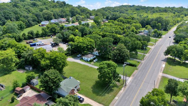 a view of a bunch of trees