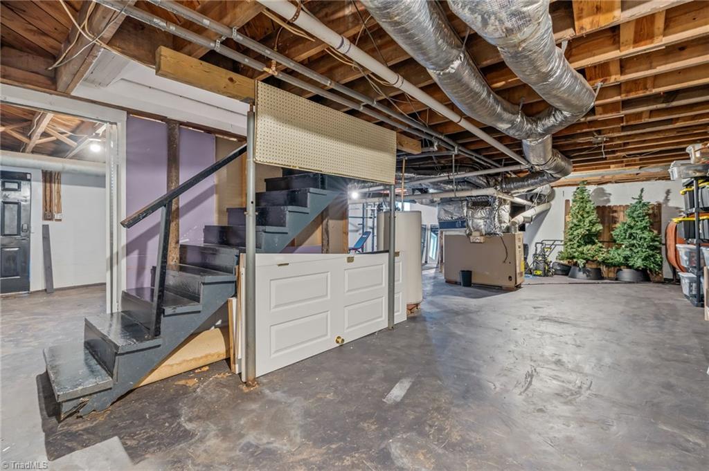 667 Oak Summit Road Winston-Salem, NC 27105 - Photo 27 of 39 Spacious basement has separate entrance