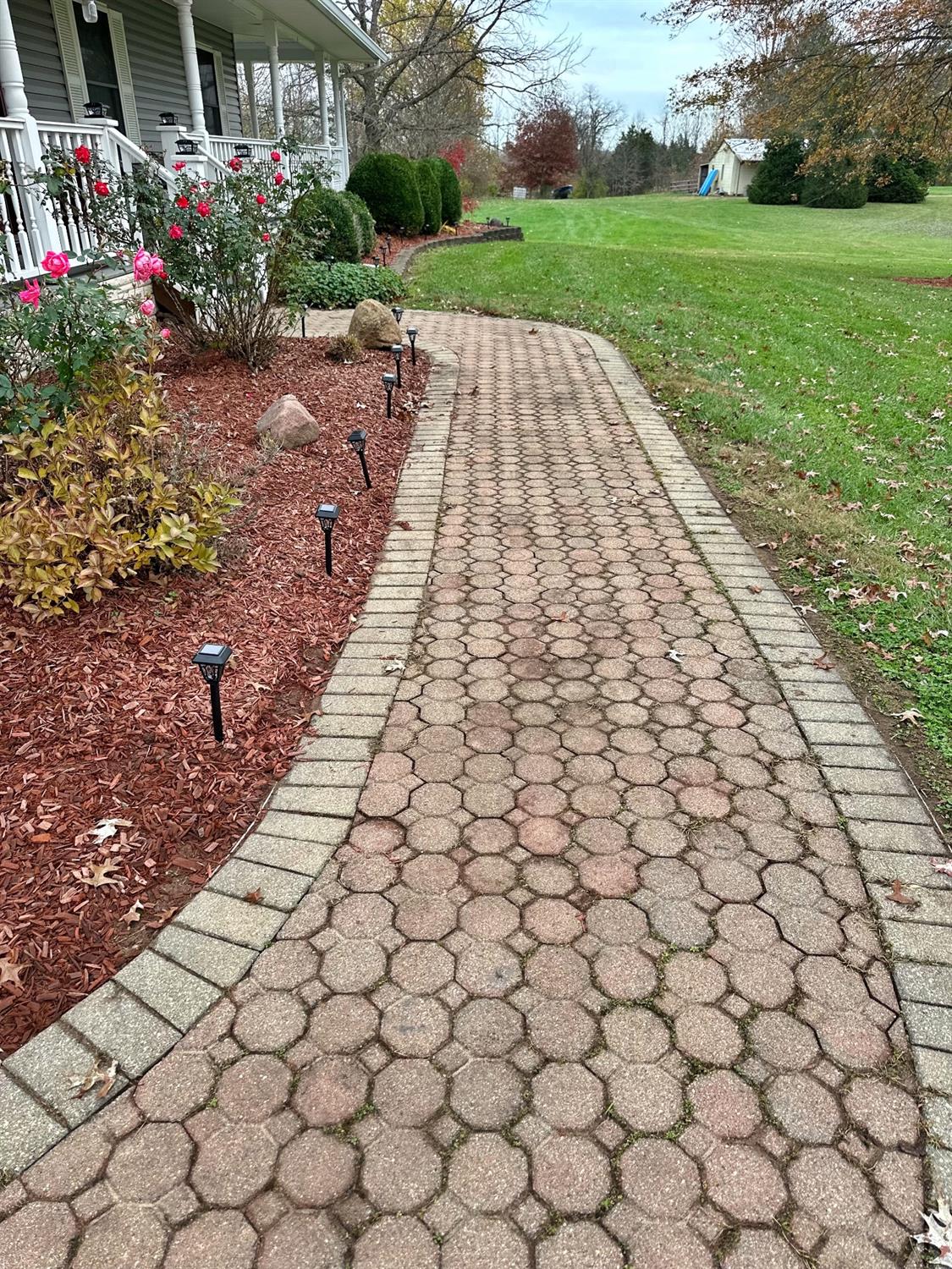 3017 School Road West Harrison, IN 47060 - Photo 33 of 37 meticulous landscaping, walk way
