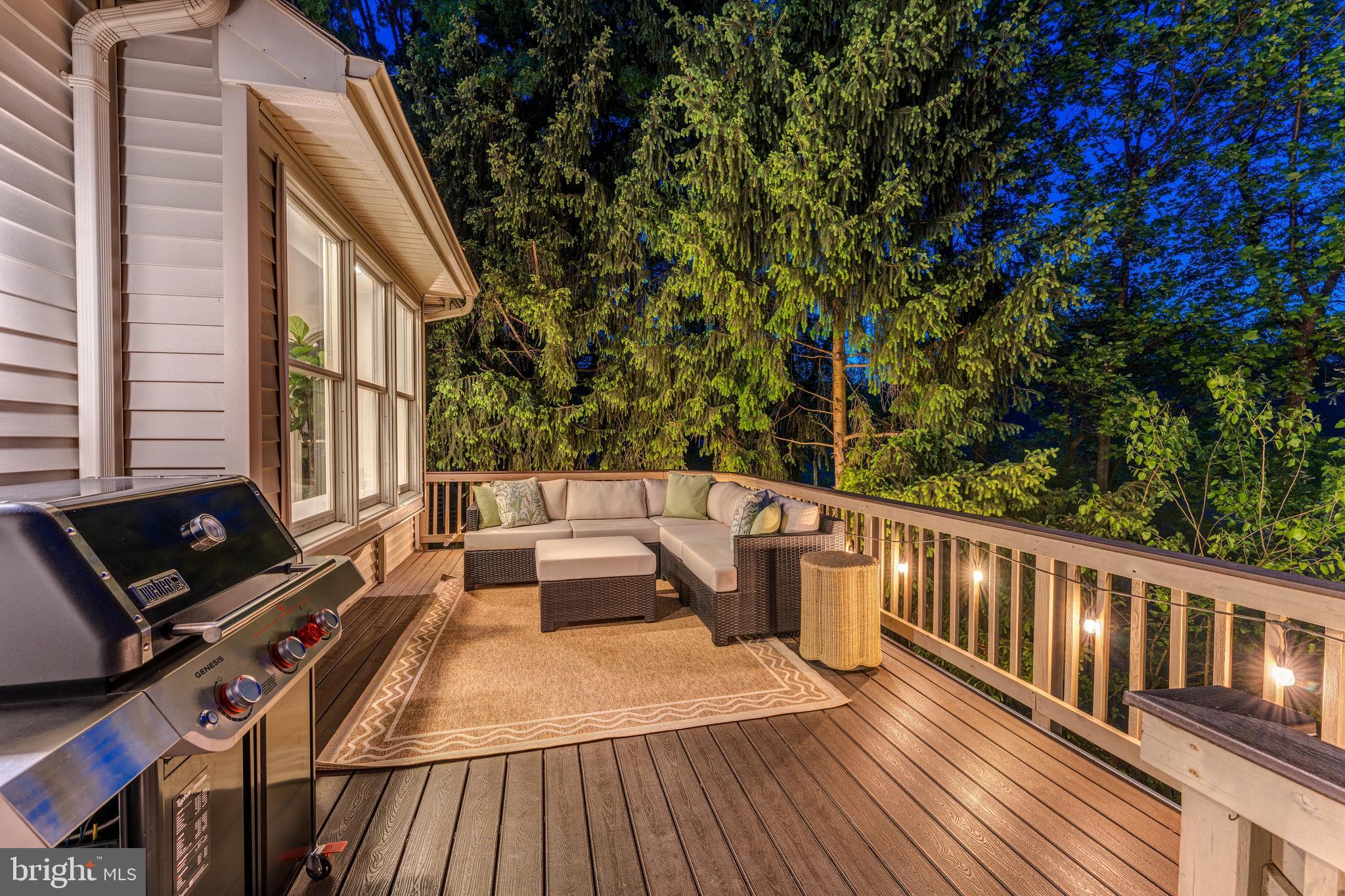 12537 Ridgegate Drive Herndon, VA 20170 - Photo 5 of 80 a view of balcony with wooden floor and seating space