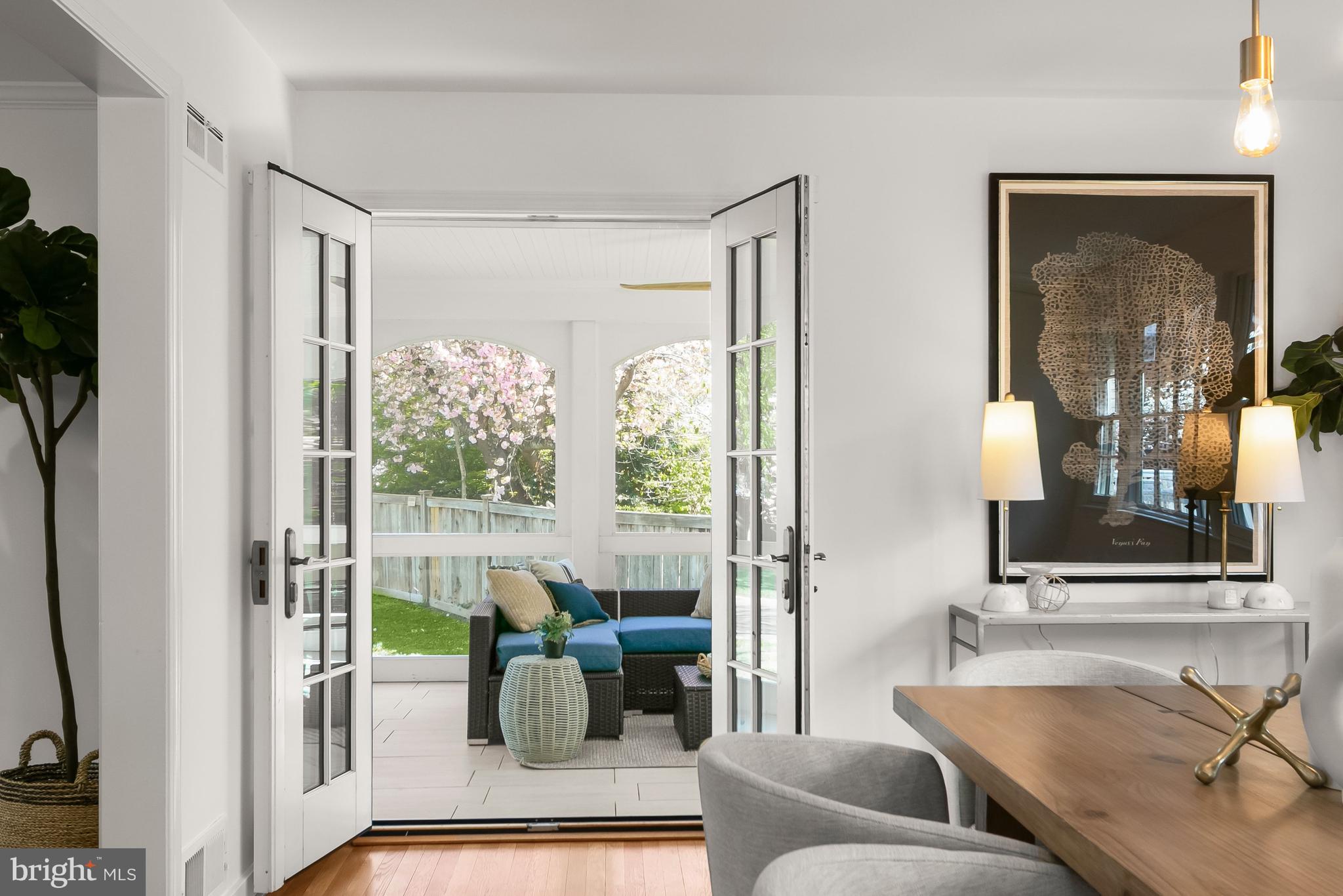 5120 Upton Street Northwest Washington, DC 20016 - Photo 19 of 53 a living room with furniture and a large window