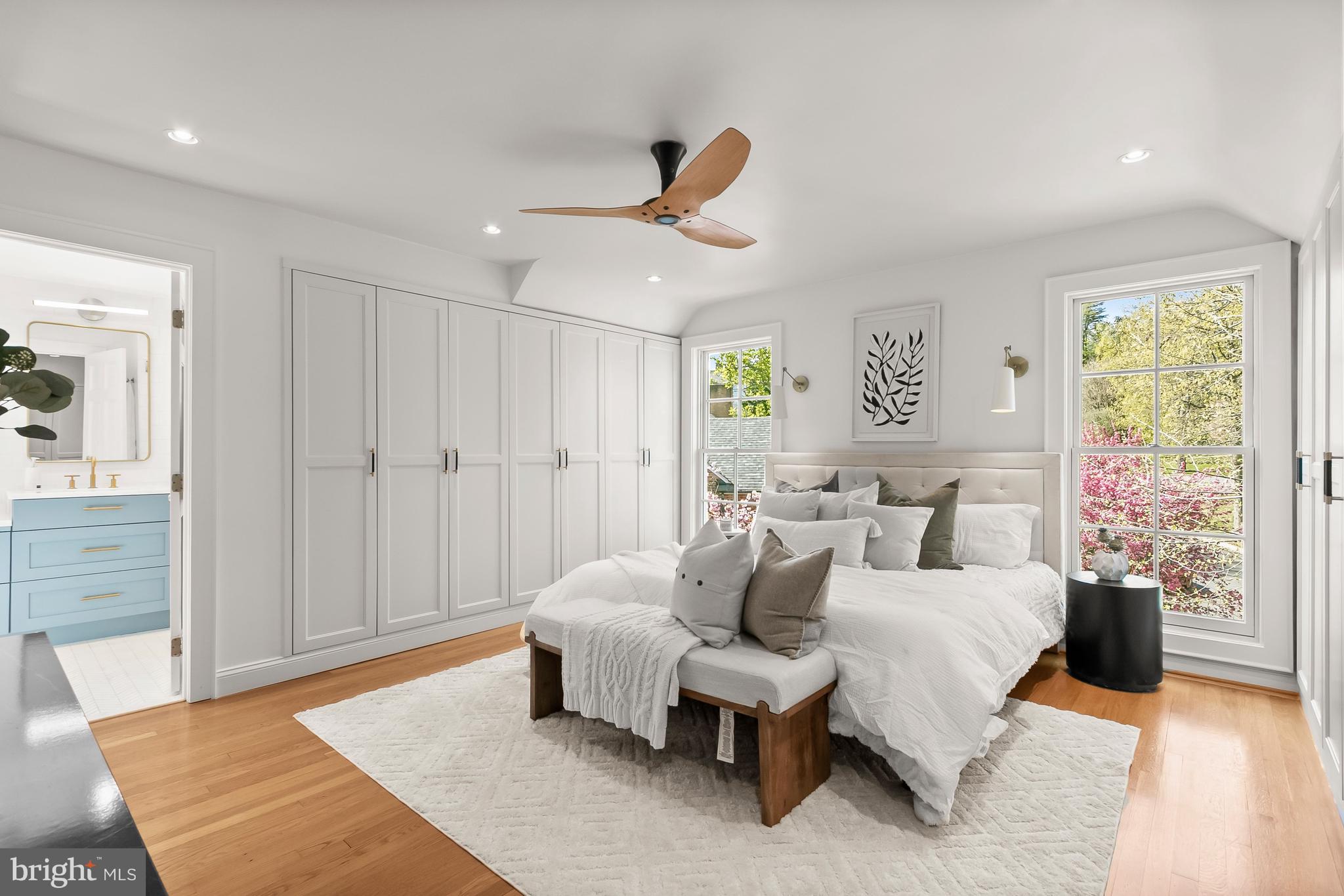 5120 Upton Street Northwest Washington, DC 20016 - Photo 27 of 53 a living room with furniture and a large window