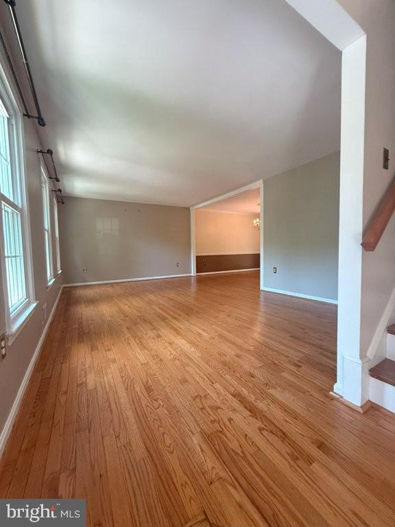 7801 Cliffside Court Springfield, VA 22153 - Photo 11 of 71 wooden floor in an empty room with a window