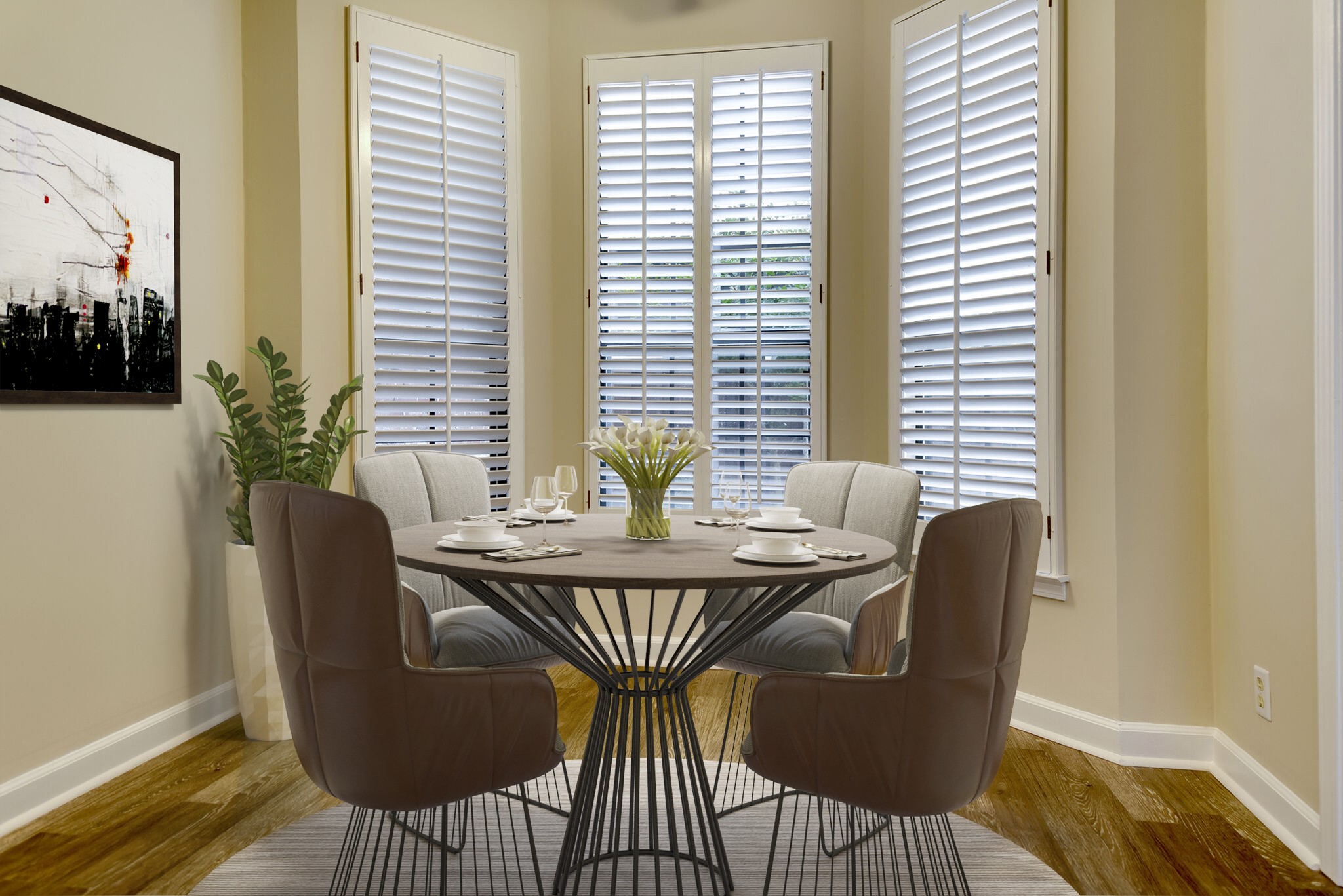 737 General George Patton Road Nashville, TN 37221 - Photo 3 of 36 a view of a dining room with furniture and wooden floor