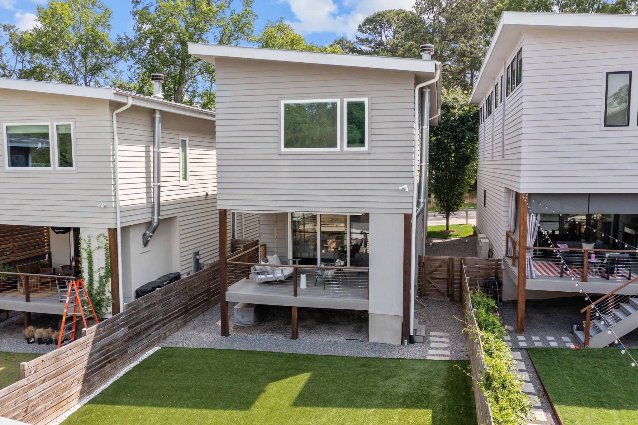 232 Powell Drive Raleigh, NC 27606 - Photo 2 of 26 Back Deck is so nice for relaxing and enjoying your morning coffee or evening drink! Back deck!