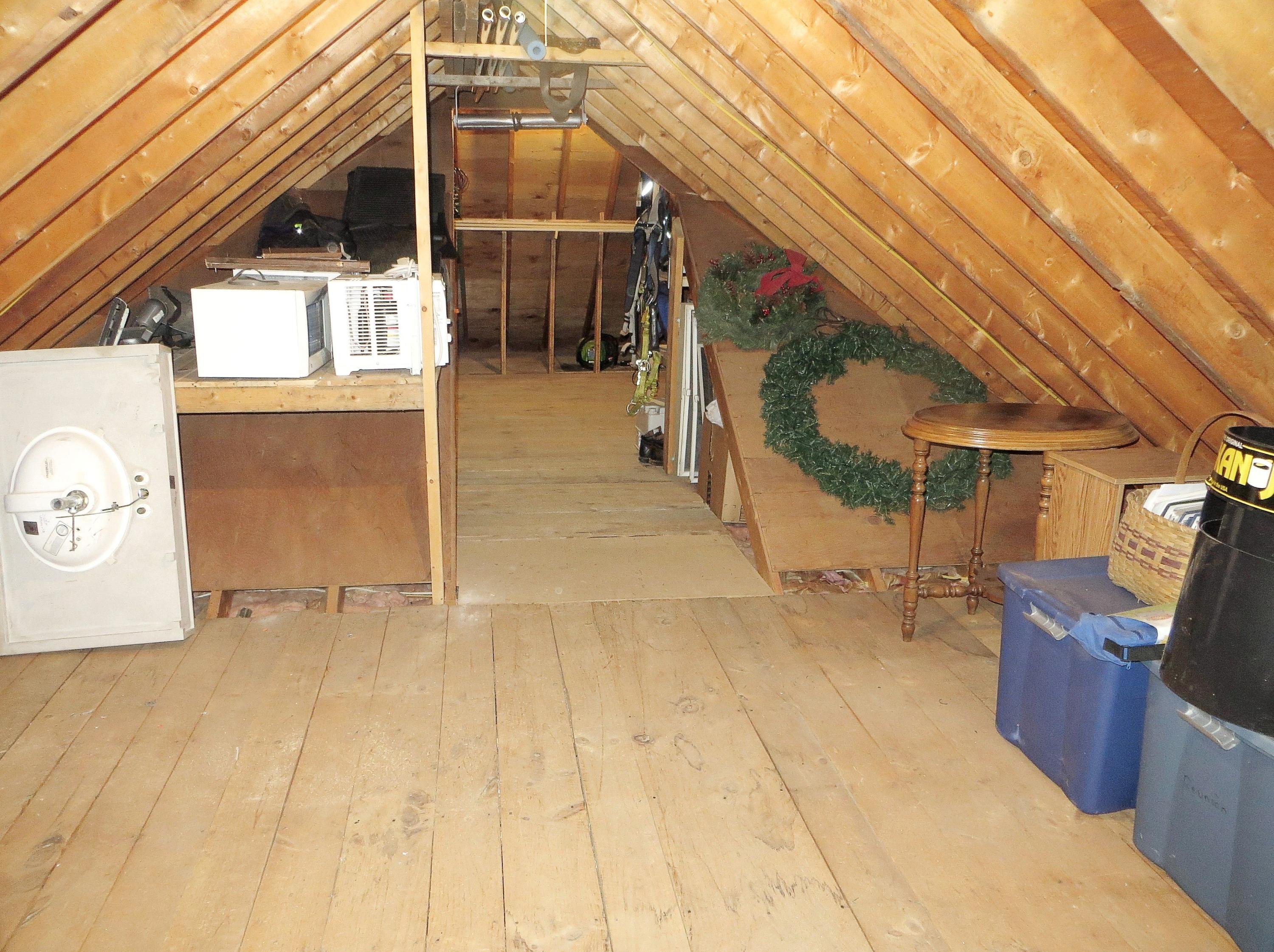 918 Canton Point Road Dixfield, ME 04224 - Photo 24 of 30 Attic bedroom view