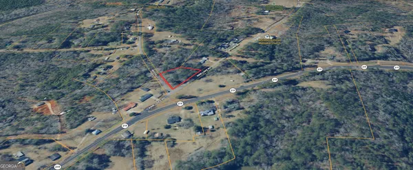 an aerial view of house with outdoor space