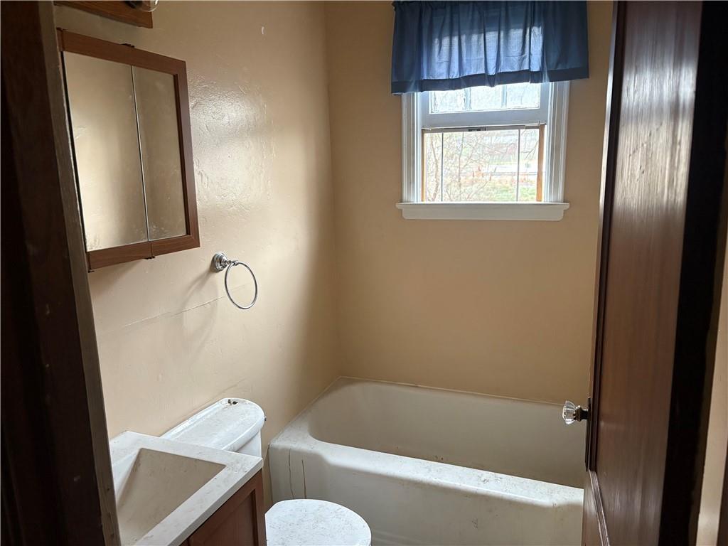 3127 Millers Run Road Cecil, PA 15321 - Photo 9 of 14 a bathroom with a shower a toilet and a sink