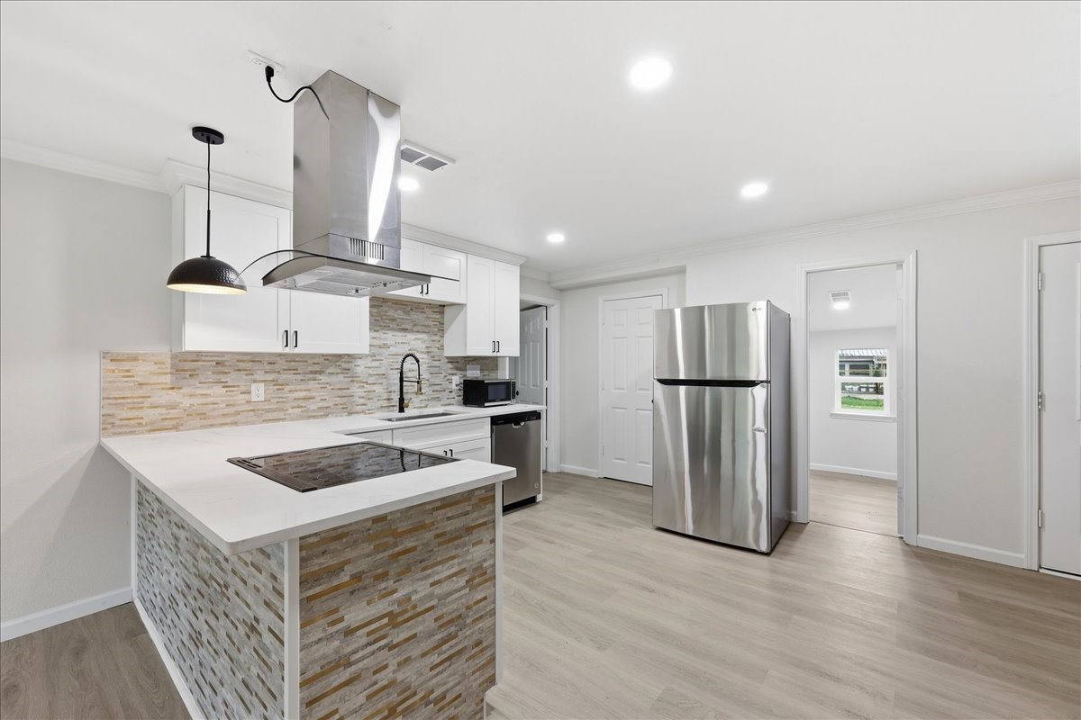 5260 Landry Lane Beaumont, TX 77708 - Photo 8 of 25 Fully renovated kitchen with stainless steel appliances