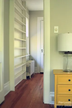 a view of a room with storage and utility room