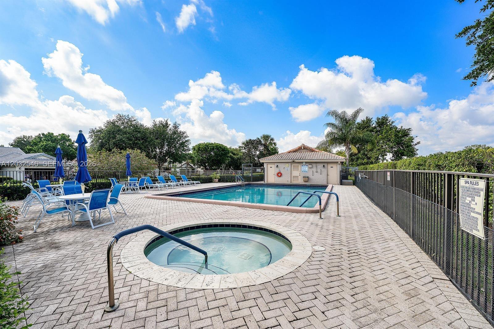 7905 Cloverfield Circle Boca Raton, FL 33433 - Photo 42 of 42 Community Hot Tub