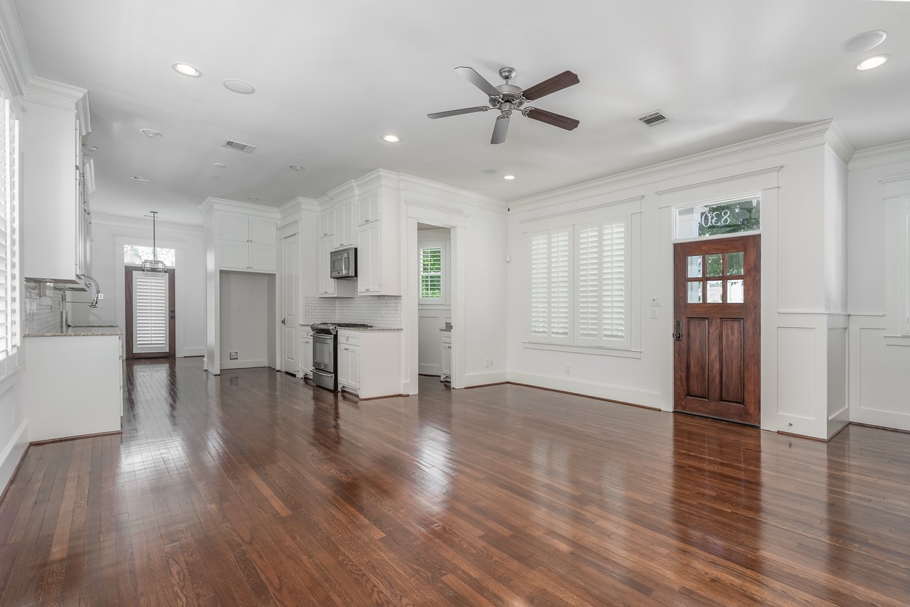 830 Gibbs Street Houston, TX 77009 - Photo 2 of 30 Open concept first floor