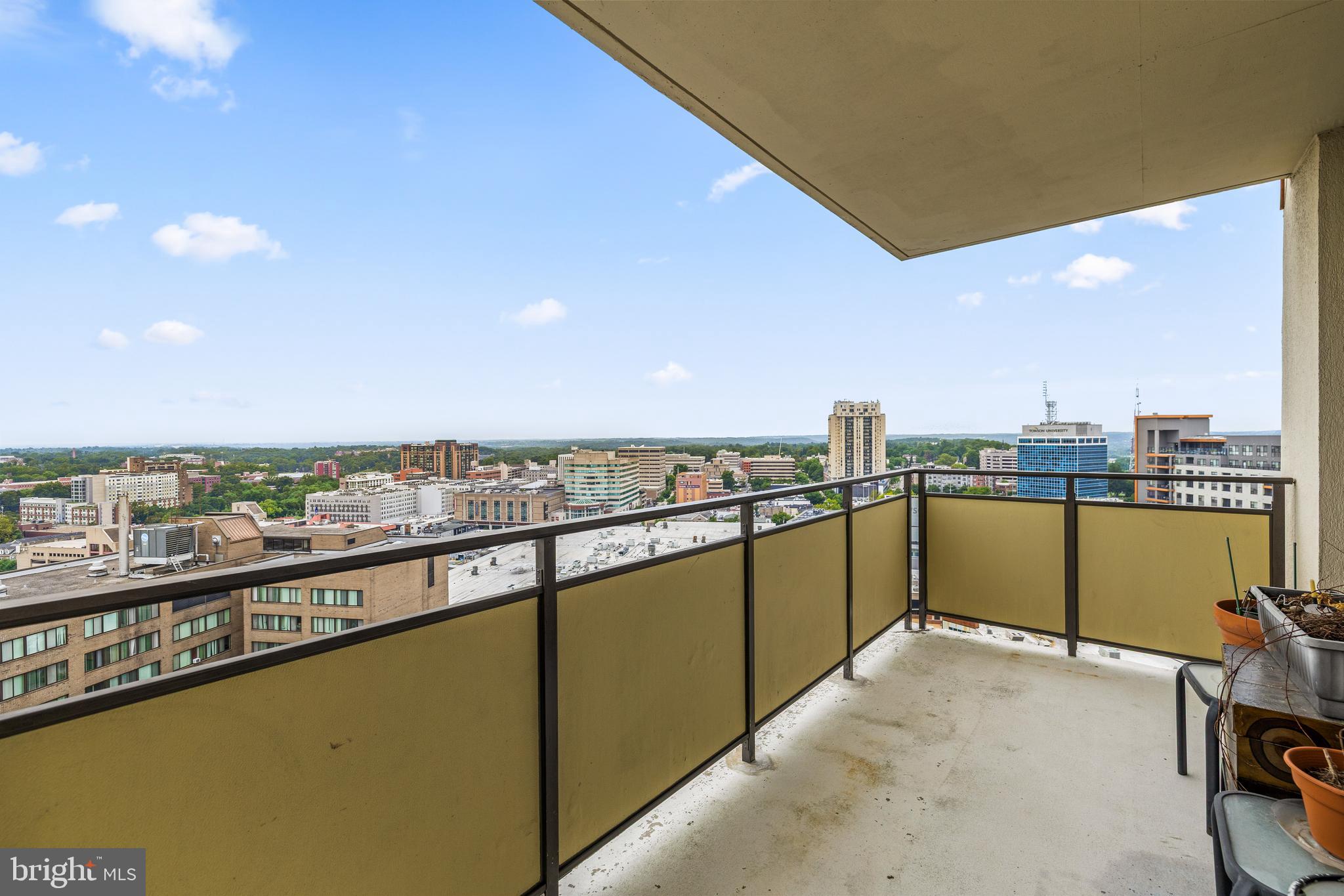 205 East Joppa Road, Unit 1908 Towson, MD 21286 - Photo 28 of 36 Balcony Views