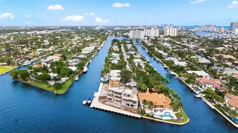 a view of a city with tall buildings