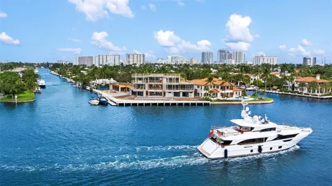 a view of a lake with a mountain