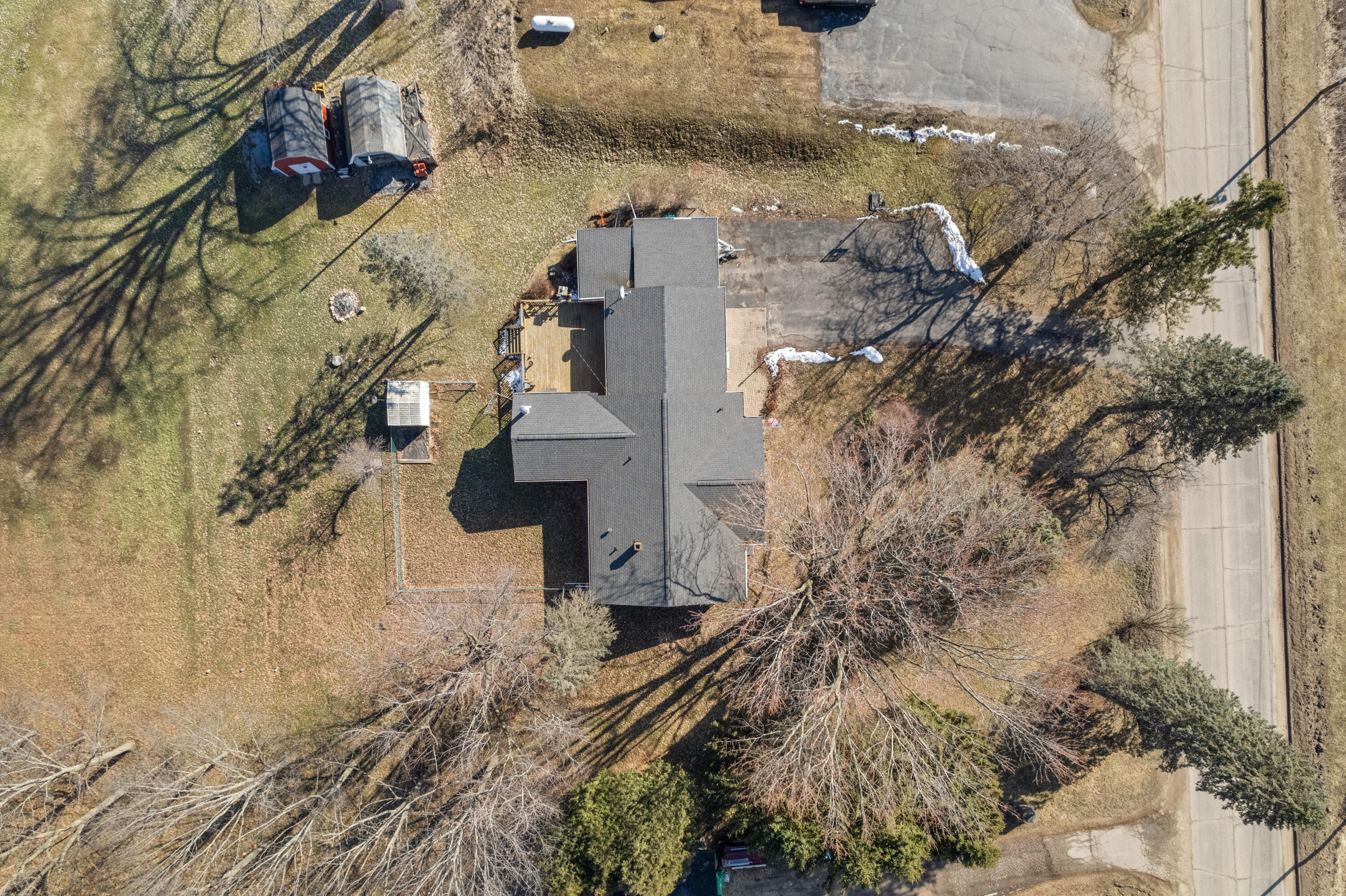 W394 Bluff Siding Road Fountain City, WI 54629 - Photo 34 of 36 34 drone