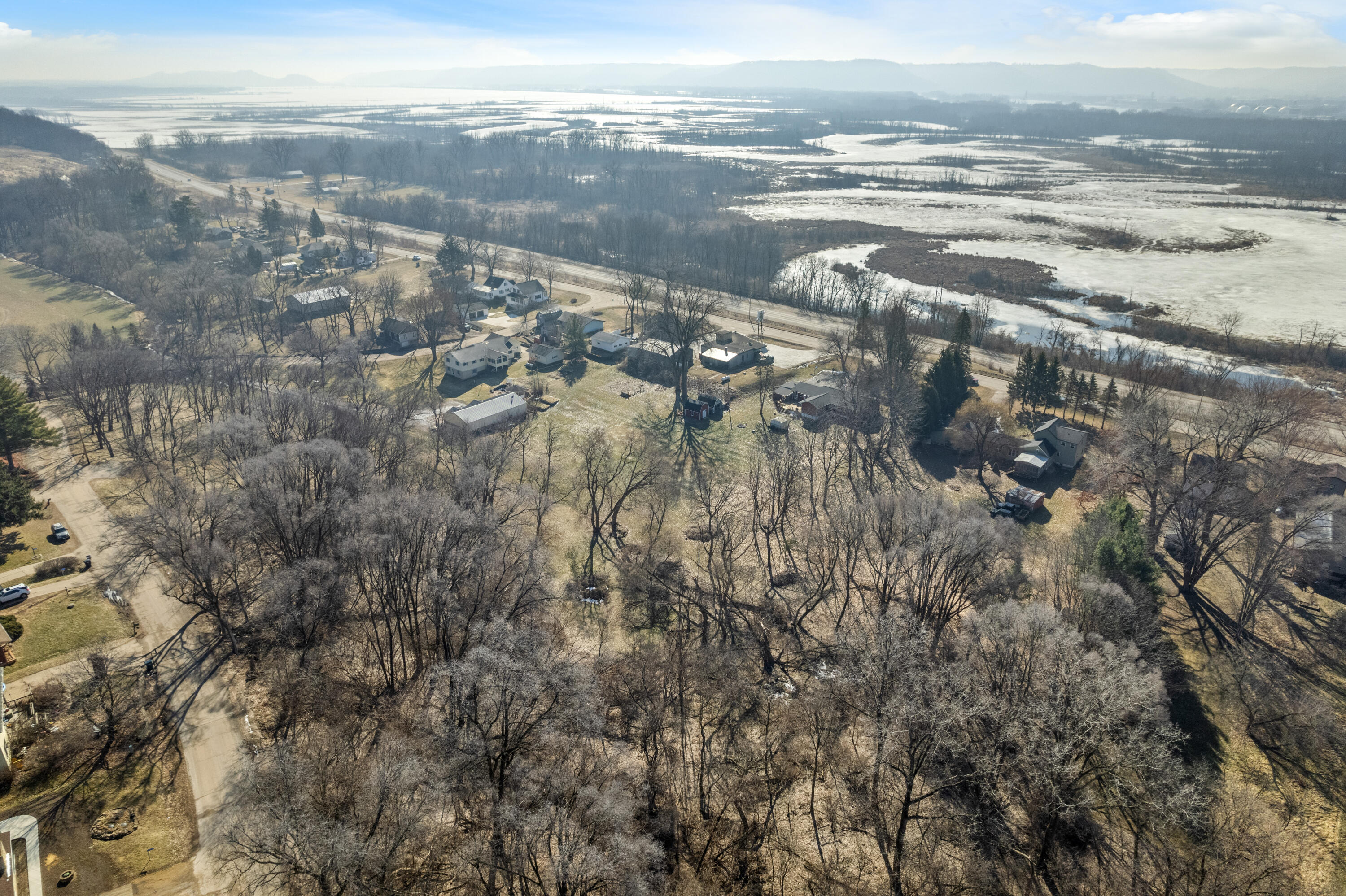 W394 Bluff Siding Road Fountain City, WI 54629 - Photo 4 of 36 04 drone