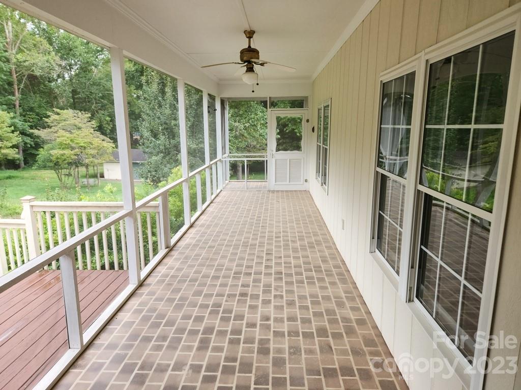360 Hooper Creek Road Tryon, NC 28782 - Photo 22 of 38 a view of balcony with floor