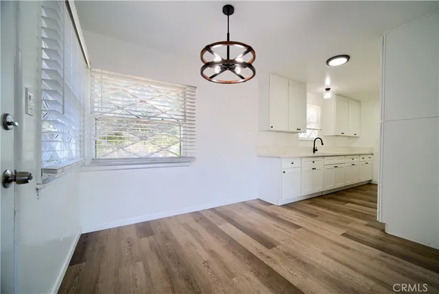 a view of a bathroom and a window