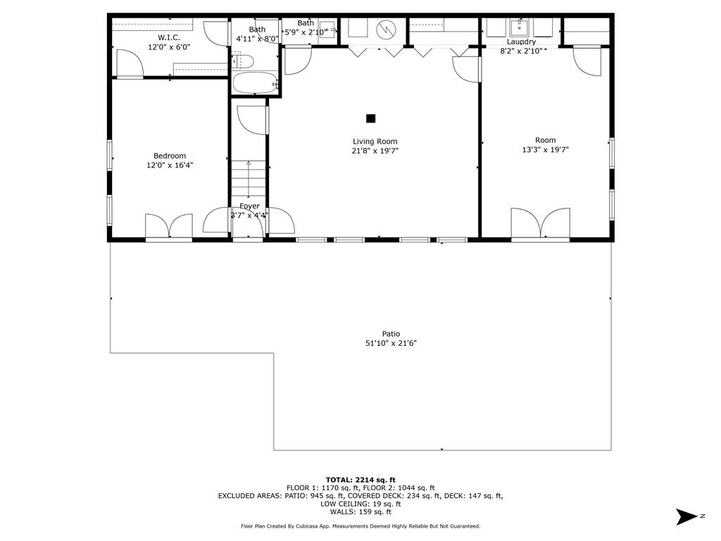 1800 Mandeville Road Bremen, GA 30110 - Photo 40 of 41 a picture of a room with a floor plan