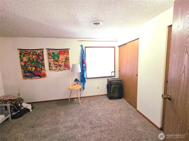 a room with toys and a window