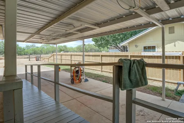 a view of a house with a patio