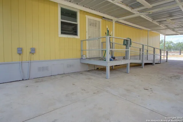 a view of a lake with outdoor space