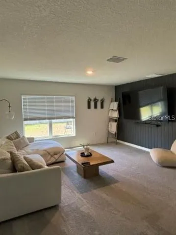 a view of a lake with a mountain