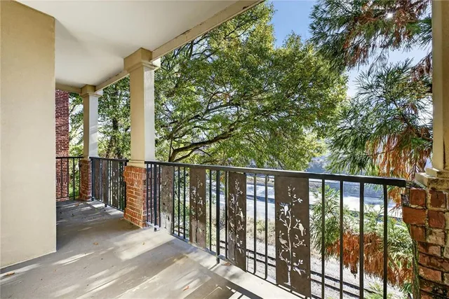 a view of balcony with outdoor space