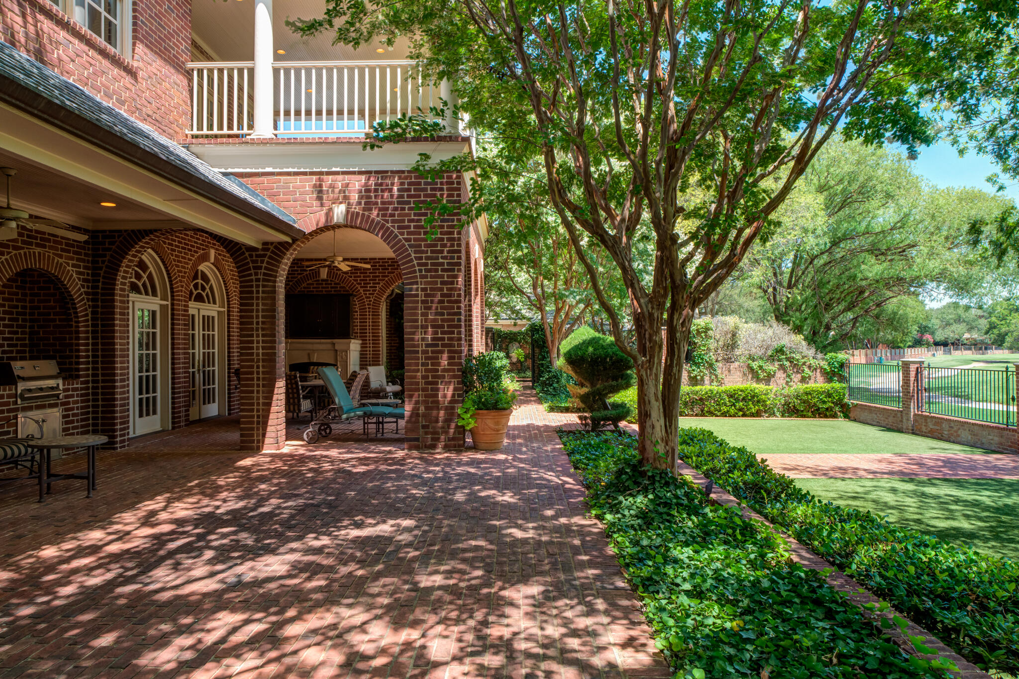 9108 Salem Drive Lubbock, TX 79424 - Photo 16 of 110 a view of a chairs and fire pit in the middle of a yard