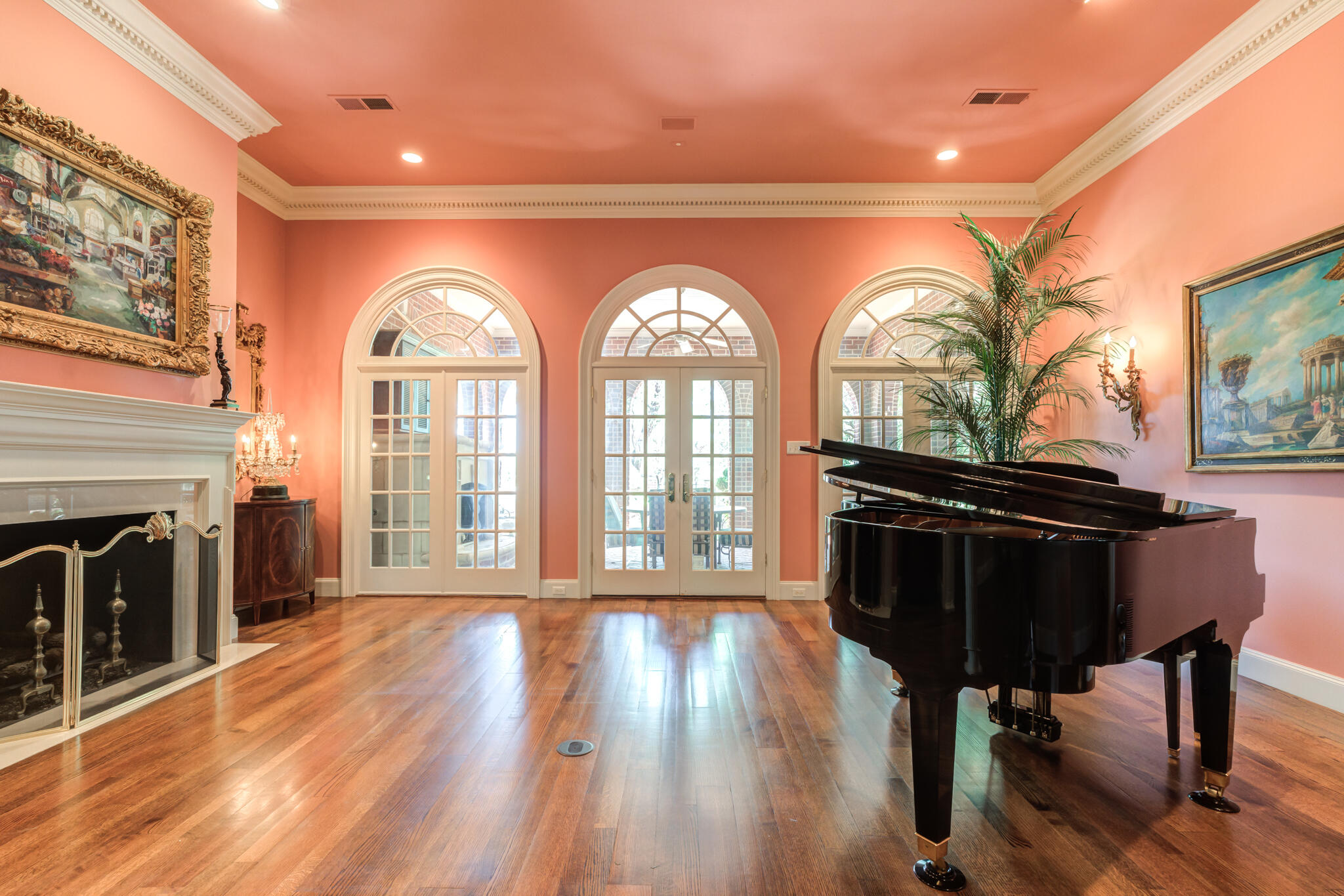 9108 Salem Drive Lubbock, TX 79424 - Photo 52 of 110 a living room with furniture and a fireplace