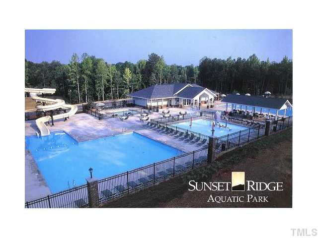 4829 Salem Ridge Road Holly Springs, NC 27540 - Photo 25 of 25 Sunset Ridge Aquatic Park! Additional pool is right down the street, as well as the clubhouse and tennis! Swimming Pool/Hot Tub/Sauna